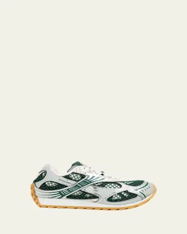 Bottega Veneta Orbit Metallic Net Runner Sneakers | Thumbnail 85 Bottega Veneta Orbit Metallic Net Runner Sneakers | Thumbnail 85