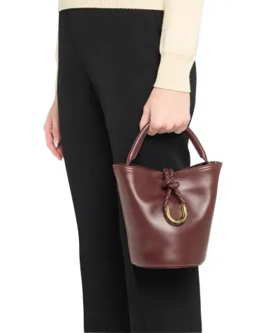 Bottega Veneta Liberta Mini Leather Bucket Bag | Thumbnail 1 Bottega Veneta Liberta Mini Leather Bucket Bag | Thumbnail 1