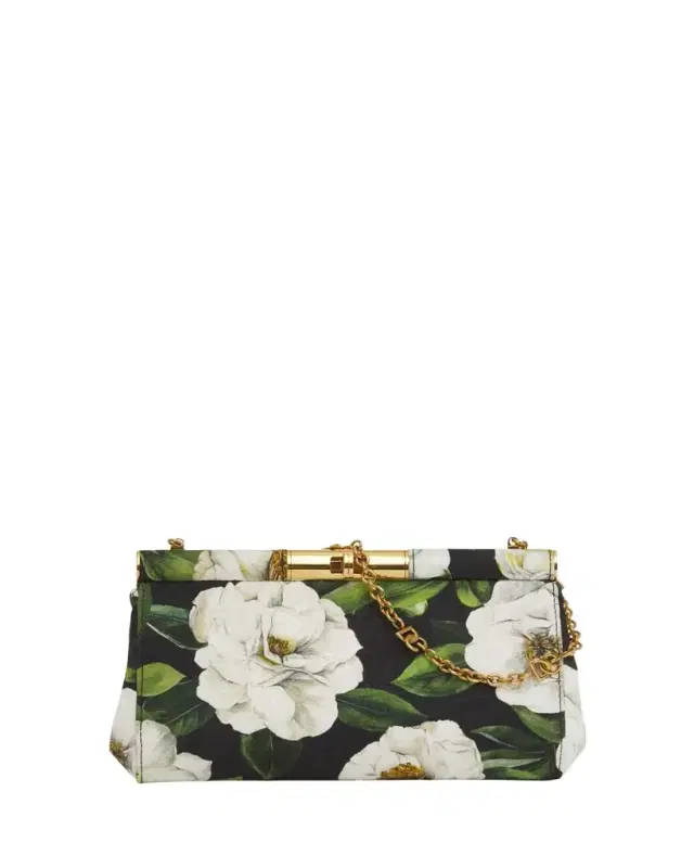 Marlene Small Flower-Print Clutch Bag Marlene Small Flower-Print Clutch Bag