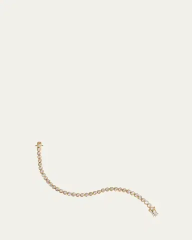 Kendall Row 14K Yellow Gold Lab Grown Diamond Tennis Bracelet | Thumbnail 4 Kendall Row 14K Yellow Gold Lab Grown Diamond Tennis Bracelet | Thumbnail 4