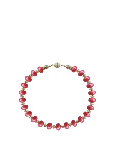Saule Label Mika Coral Sunset Necklace, 16"L | Thumbnail 1 Saule Label Mika Coral Sunset Necklace, 16"L | Thumbnail 1