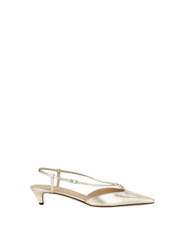 Fold Metallic 4G Ankle-Strap Pumps Fold Metallic 4G Ankle-Strap Pumps