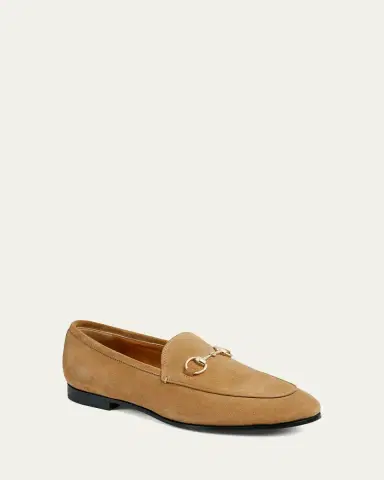 Gucci Jordaan Horsebit Suede Loafers | Thumbnail 7 Gucci Jordaan Horsebit Suede Loafers | Thumbnail 7