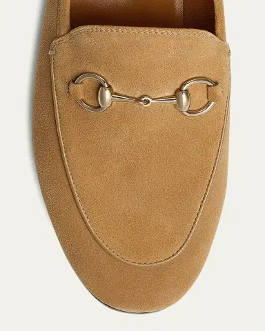 Gucci Jordaan Horsebit Suede Loafers | Thumbnail 9 Gucci Jordaan Horsebit Suede Loafers | Thumbnail 9