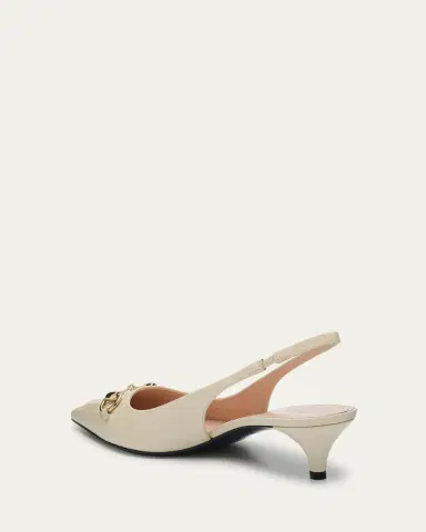 Gucci Erin GG Leather Bit Slingback Pumps | Thumbnail 4 Gucci Erin GG Leather Bit Slingback Pumps | Thumbnail 4