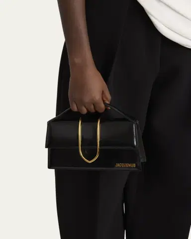 Jacquemus Le Grand Bambino Leather Crossbody Bag | Thumbnail 7 Jacquemus Le Grand Bambino Leather Crossbody Bag | Thumbnail 7