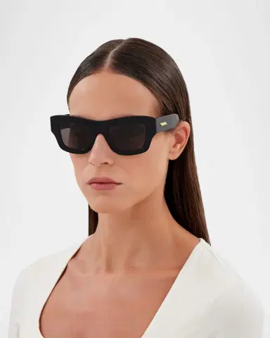 Bottega Veneta Recycled Acetate Rectangle Sunglasses | Thumbnail 4 Bottega Veneta Recycled Acetate Rectangle Sunglasses | Thumbnail 4