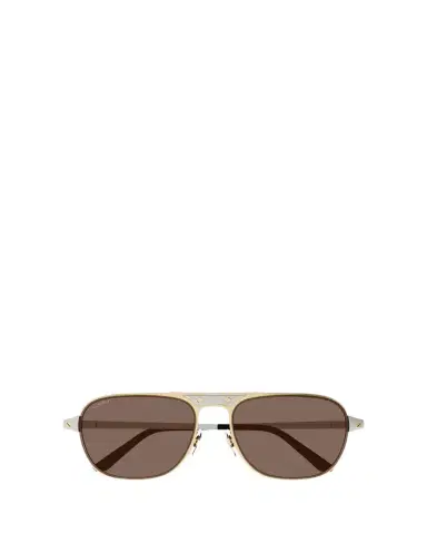 Cartier Men's CT0532SM Metal Aviator Sunglasses | Thumbnail 1 Cartier Men's CT0532SM Metal Aviator Sunglasses | Thumbnail 1