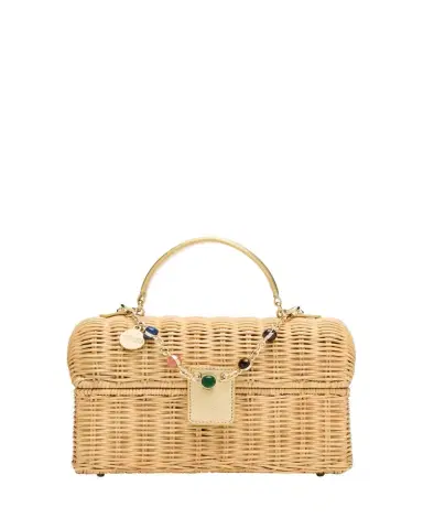 Judith Leiber Couture Isla Basket Top-Handle Bag | Thumbnail 1 Judith Leiber Couture Isla Basket Top-Handle Bag | Thumbnail 1