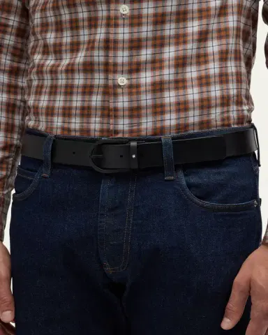 Montblanc Men's Horseshoe-Buckle Extreme 3.0 Leather Belt | Thumbnail 2 Montblanc Men's Horseshoe-Buckle Extreme 3.0 Leather Belt | Thumbnail 2