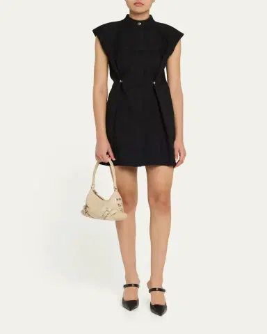 Givenchy Voyou Harness Shoulder Bag in Smooth Leather | Thumbnail 5 Givenchy Voyou Harness Shoulder Bag in Smooth Leather | Thumbnail 5