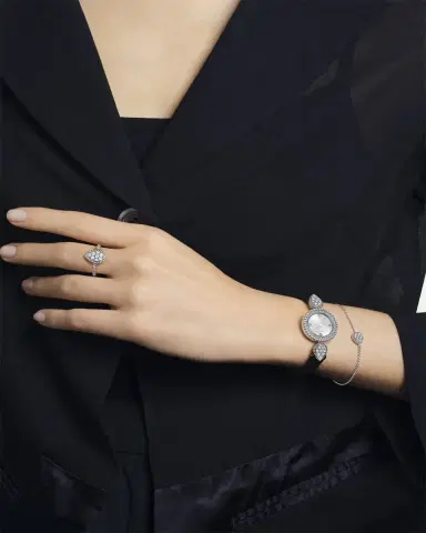 Boucheron 18K White Gold Serpent Boheme Diamond Ring with S Motif | Thumbnail 2 Boucheron 18K White Gold Serpent Boheme Diamond Ring with S Motif | Thumbnail 2