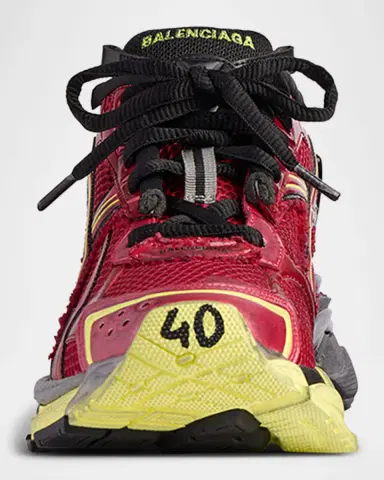 Balenciaga Men's Mesh Runner Sneakers | Thumbnail 2 Balenciaga Men's Mesh Runner Sneakers | Thumbnail 2