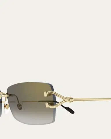 Cartier Men's CT0550SM Metal Rectangle Sunglasses | Thumbnail 6 Cartier Men's CT0550SM Metal Rectangle Sunglasses | Thumbnail 6