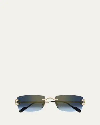 Cartier Men's CT0550SM Metal Rectangle Sunglasses | Thumbnail 7 Cartier Men's CT0550SM Metal Rectangle Sunglasses | Thumbnail 7