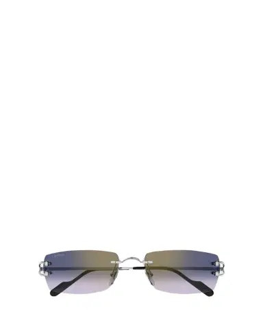 Cartier Men's CT0550SM Metal Rectangle Sunglasses | Thumbnail 1 Cartier Men's CT0550SM Metal Rectangle Sunglasses | Thumbnail 1