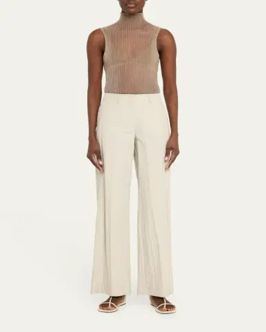Aisling Camps Sleeveless Modern Mist Sheer Turtleneck | Thumbnail 2 Aisling Camps Sleeveless Modern Mist Sheer Turtleneck | Thumbnail 2