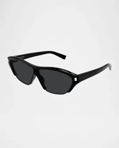 Saint Laurent Recycled Acetate Shield Sunglasses | Thumbnail 3 Saint Laurent Recycled Acetate Shield Sunglasses | Thumbnail 3