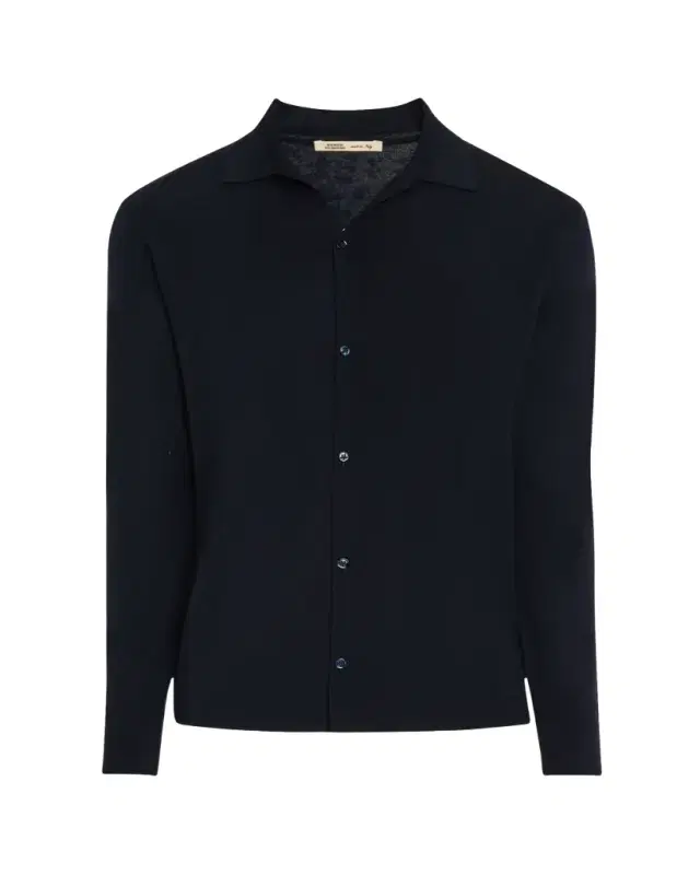 Men's Wool Knit Overshirt Men's Wool Knit Overshirt