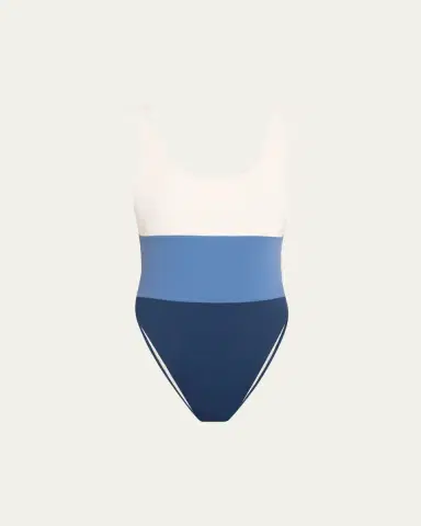 ANEMOS Hume Tricolor One-Piece Swimsuit | Thumbnail 5 ANEMOS Hume Tricolor One-Piece Swimsuit | Thumbnail 5