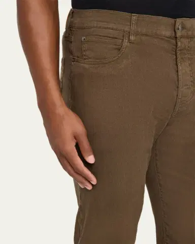 Loro Piana Men's Quarona Linen and Cotton Stretch Five-Pocket Pants | Thumbnail 13 Loro Piana Men's Quarona Linen and Cotton Stretch Five-Pocket Pants | Thumbnail 13