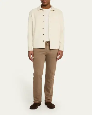 Loro Piana Men's Quarona Denim Five-Pocket Pants | Thumbnail 6 Loro Piana Men's Quarona Denim Five-Pocket Pants | Thumbnail 6