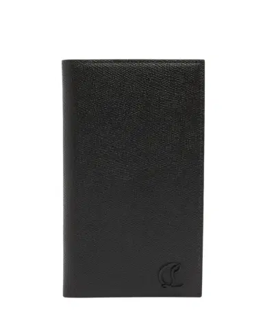 Christian Louboutin Men's Mooncrest Long Vertical Bifold Wallet | Thumbnail 1 Christian Louboutin Men's Mooncrest Long Vertical Bifold Wallet | Thumbnail 1