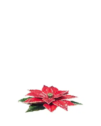 Jay Strongwater Poinsettia Tabletop Objet | Thumbnail 1 Jay Strongwater Poinsettia Tabletop Objet | Thumbnail 1