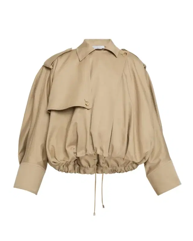 Gabriela Hearst Hunt Drawcord Oversized Trench Jacket