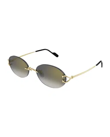Cartier Rimless Metal Round Sunglasses | Thumbnail 1 Cartier Rimless Metal Round Sunglasses | Thumbnail 1