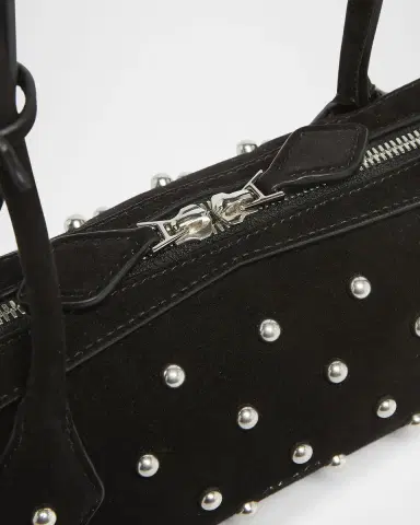 Alaïa Le Teckel Small Shoulder Bag in Studded Suede | Thumbnail 5 Alaïa Le Teckel Small Shoulder Bag in Studded Suede | Thumbnail 5