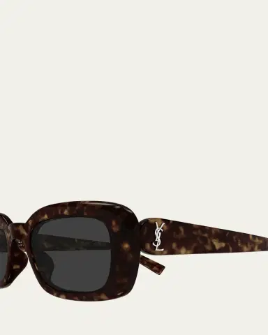Saint Laurent Recycled Acetate Rectangular Sunglasses | Thumbnail 3 Saint Laurent Recycled Acetate Rectangular Sunglasses | Thumbnail 3