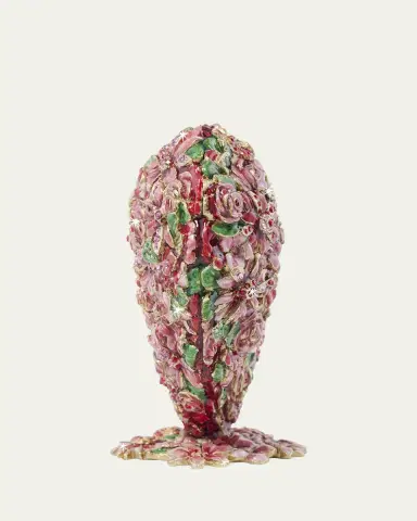 Jay Strongwater Floral Heart Objet | Thumbnail 3 Jay Strongwater Floral Heart Objet | Thumbnail 3