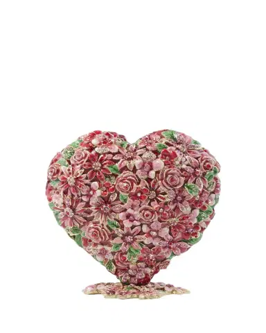 Jay Strongwater Floral Heart Objet | Thumbnail 1 Jay Strongwater Floral Heart Objet | Thumbnail 1