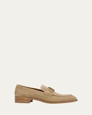 Christian Louboutin Men's Chambelimoc Collar Pin Penny Loafers | Thumbnail 5 Christian Louboutin Men's Chambelimoc Collar Pin Penny Loafers | Thumbnail 5