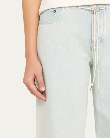 STILL HERE Cool Relaxed Drawstring Jeans | Thumbnail 4 STILL HERE Cool Relaxed Drawstring Jeans | Thumbnail 4