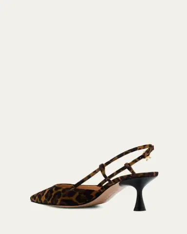 Gianvito Rossi Ascent Calfskin Slingback Pumps | Thumbnail 4 Gianvito Rossi Ascent Calfskin Slingback Pumps | Thumbnail 4
