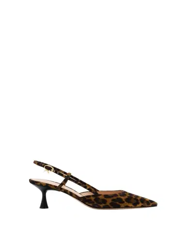 Gianvito Rossi Ascent Calfskin Slingback Pumps | Thumbnail 1 Gianvito Rossi Ascent Calfskin Slingback Pumps | Thumbnail 1
