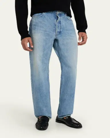 Saint Laurent Men's Faded Jeans | Thumbnail 8 Saint Laurent Men's Faded Jeans | Thumbnail 8