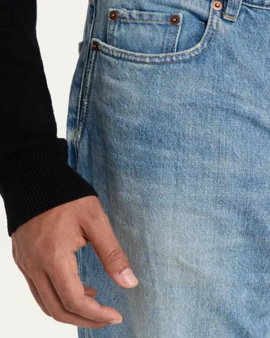 Saint Laurent Men's Faded Jeans | Thumbnail 9 Saint Laurent Men's Faded Jeans | Thumbnail 9