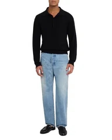 Saint Laurent Men's Faded Jeans | Thumbnail 1 Saint Laurent Men's Faded Jeans | Thumbnail 1