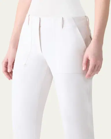 Akris punto Franco Bi-Stretch Cotton Gabardine Slim-Leg Ankle Pants | Thumbnail 5 Akris punto Franco Bi-Stretch Cotton Gabardine Slim-Leg Ankle Pants | Thumbnail 5