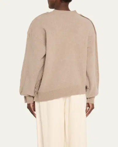 Aisling Camps Sculpted Merino Wool Pullover | Thumbnail 3 Aisling Camps Sculpted Merino Wool Pullover | Thumbnail 3