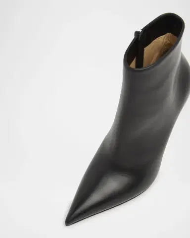 Christian Louboutin 100mm Miss Z Leather Booties | Thumbnail 2 Christian Louboutin 100mm Miss Z Leather Booties | Thumbnail 2