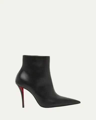 Christian Louboutin 100mm Miss Z Leather Booties | Thumbnail 4 Christian Louboutin 100mm Miss Z Leather Booties | Thumbnail 4