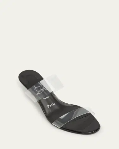 Christian Louboutin 55mm Just Nothing Clear Slide Sandals | Thumbnail 8 Christian Louboutin 55mm Just Nothing Clear Slide Sandals | Thumbnail 8