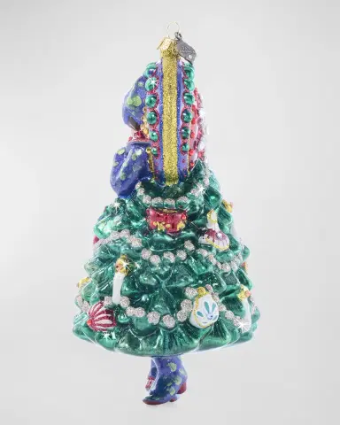Jay Strongwater Nouveau Christmas Glass Ornament | Thumbnail 3 Jay Strongwater Nouveau Christmas Glass Ornament | Thumbnail 3
