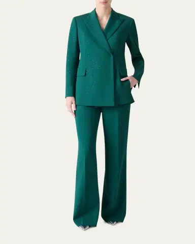 Akris Florine Swarovski Stars Silk Crepe Pants | Thumbnail 2 Akris Florine Swarovski Stars Silk Crepe Pants | Thumbnail 2