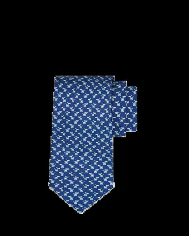 Ferragamo Men's Gancini Puppy Tie | Thumbnail 2 Ferragamo Men's Gancini Puppy Tie | Thumbnail 2