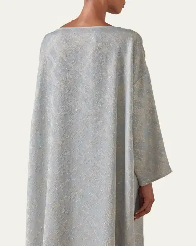 Eskandar Wide A-line Scoop Neck Dress | Thumbnail 5 Eskandar Wide A-line Scoop Neck Dress | Thumbnail 5